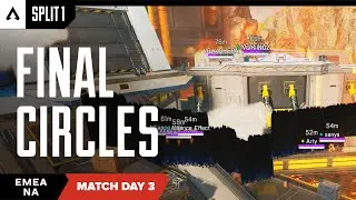 Final Circles | EMEA/NA Pro League Split 1 Match Day 3 | Apex Legends