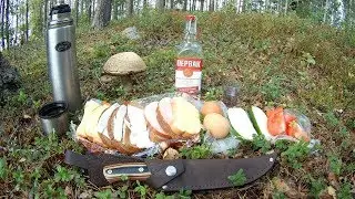 Рыбалка в Карелии на самоловки\кружки на труднодоступной щучьей ламбушке\Уха на костре 18+)