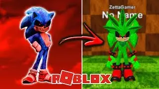 EL NUEVO DISEÑO DE SONIC.EXE EN LA VIDA REAL | EL NUEVO SONIC.EXE EN ROBLOX ESPAÑOL ZETTAGAMER