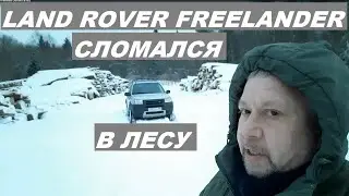 Land Rover Freelander сломался в лесу