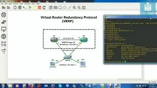 Virtual Router Redundancy Protocol (VRRP) Configuration step by step