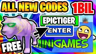 ALL *NEW* SECRET WORKING CODES in EPIC MINIGAMES! *2020* [1BIL UPDATE] Roblox Minigames