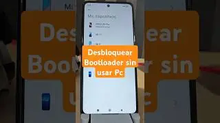 DESBLOQUEA el Bootloader XIAOMI sin usar PC / Usa otro Android #tutorial #bootloaderunlock