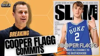 BREAKING! Cooper Flagg has COMMITTED to Duke! | Jon Scheyer is the best recruiter in college hoops!