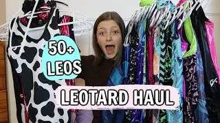 My Gymnastics Leotard Haul! HUGE (50+ LEOTARDS)