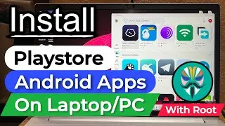How To Install Google Play Store On Or Laptop | How To Download & Install Playstore Apps On PC