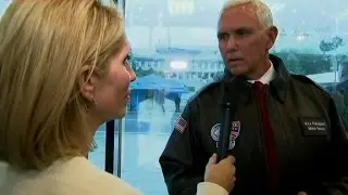 Dana Bash interviews VP Pence at DMZ