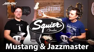 Squier Offset 2017 Guitars - Mustangs, Jazzmasters & a Baritone!