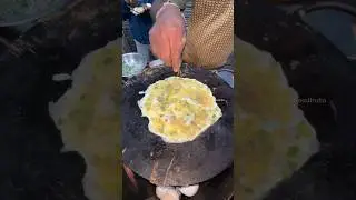 South Indian Style Double Egg Omelette Near Mysore Bus Stand | Mysore Street Food