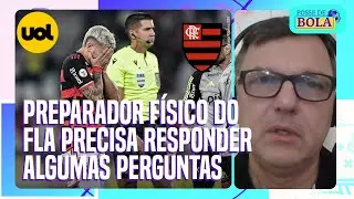 FLAMENGO: ‘FALTA O PREPARADOR FÍSICO APARECER E RESPONDER PERGUNTAS’, DIZ MAURO CEZAR SOBRE LESÕES