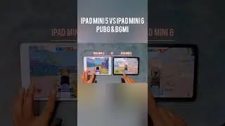 iPad Mini 5 VS iPad Mini 6 PUBG & BGMI Fire Test 