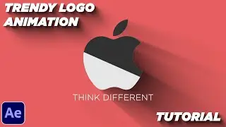 Trendy Logo Animation in After Effects 2021 | Adobe After Effects CC Tutorial | Simple Logo Reveal