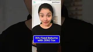 15% Fixed Returns With ZERO Tax