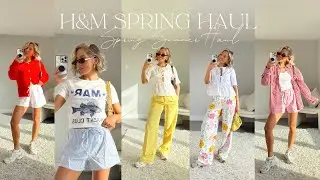 H&M NEW IN SPRING SUMMER TRY ON HAUL! | India Moon