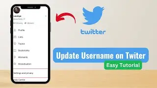 How to Change Username On Twiter