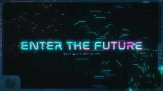 Enter The Future - Cyberpunk Motion Graphic Tutorial