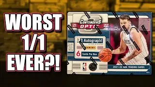 WORST 1/1 EVER?! | 2021-22 Panini Contenders Optic NBA ($350+ for 6 Cards!)