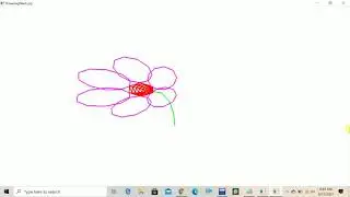 Flower Open_GL / Computer Graphics Project With Source Code