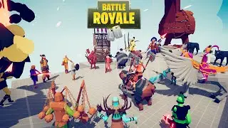 NEW HIDDEN UNITS IN BATTLE ROYALE - Totally Accurate Battle Simulator | TABS