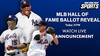 C.C. Sabathia & Billy Wagner MLB Hall of Fame Announcement