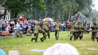 25.07.2020г. День ВДВ.Боровуха-1. (Беларусь). Открытие бюста Герою Советского Союза В.Ф.Маргелову.