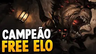 ESTE CAMPEÃO É FREE ELO E NINGUÉM ESTÁ JOGANDO COM ELE! O MELHOR CAÇADOR DO LEAGUE OF LEGENDS