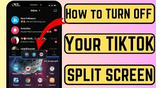 How to turn off tiktok split screen 2024 |How to disable TikTok split screen 2024 | iPhone