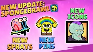 All NEW Icons, Pins, and Sprays! | Brawl Stars Update