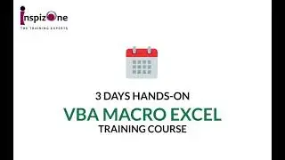 Complete Excel VBA Course For Beginners | Hands-on Excel Macros Course (3 Days) | VBA Programming