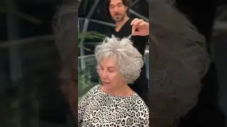 Круглый Каскад для женщин после 75 лет 💗/Round Cascade for women after 75 years of age 💗