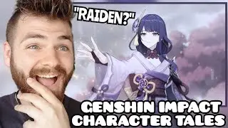 First Time REACTION to All GENSHIN IMPACT Character Teasers | Part 1