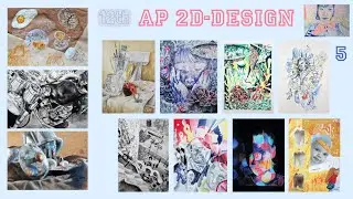 [12th grade] AP 2D Art and Design Portfolio (Score 5)