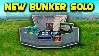 New Bunker Design Solo in Rust | Rust Building Tutorial 2024