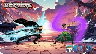 Roronoa Zoro vs. Guts - One Piece X Berserk | Epic Anime Crossover Battle!