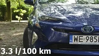 Toyota Prius, fuel consumption: 3.3 l/100 km in the city - trip (spalanie w mieście) :: [1001cars]