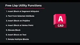 Block Lisp Routines in AutoCAD: 7 Essential Utilities for Efficient Drafting