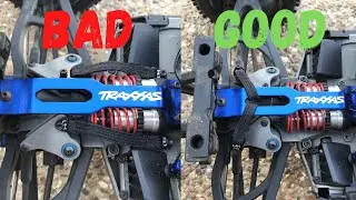 Traxxas ERevo 2.0 RC Driveshaft Axles Pop Out FIXED? Limit Straps