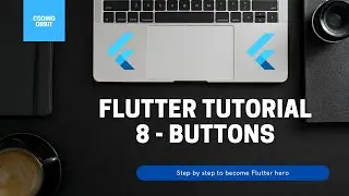 Flutter Tutorial for Beginners 8 - Buttons