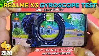 Realme x3 Pubg Gyroscope Test Full Review After All Update|realme x3 gyroscope test after 3 months