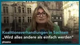 Sachsen-Wahl: Einordnung der phoenix-Korrespondentin Anja Charlet