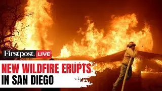 San Diego Wildfire LIVE: Fire near San Diego Mall; Santa Ana Winds Worsen California Wildfires |N18G