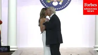 BREAKING NEWS: President Trump & First Lady Melania Trump Dance At Commander-In-Chief Inaugural Ball