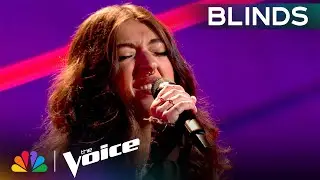 All Four Coaches Are In Awe After Nini Iris Powerful Performance of I See Red | The Voice Blinds