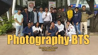 Photography BTS  at Ranga Academy | Studio Photography | Photography Bts