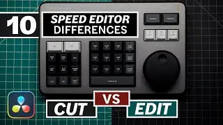 Does the DaVinci Resolve SPEED EDITOR work in the Edit Page? Tutorial