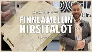 Muuttovalmis hirsitalo: millaisia taloja Finnlamelli tekee?