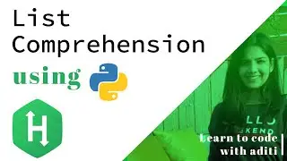 List Comprehensions | Hackerrank | Python | Easy Level