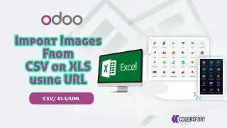 How to  Import Images From URL in odoo | Odoo Import Images From CSV or XLS using URL | odoo Excel