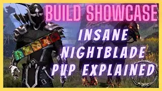 🛠️Build Showcase: 1 Bar PVP Nightblade ESO