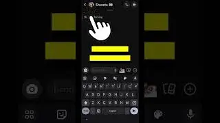 How to Edit SENT MESSAGES on Snapchat #snapchat #edit #message #howto